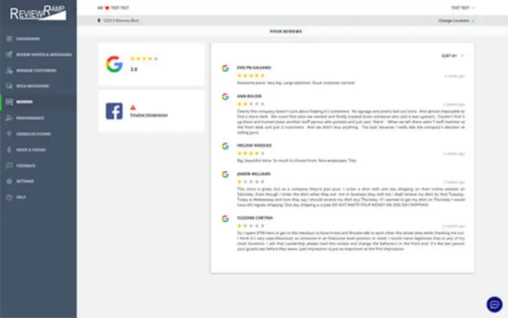 dashboard screenshot